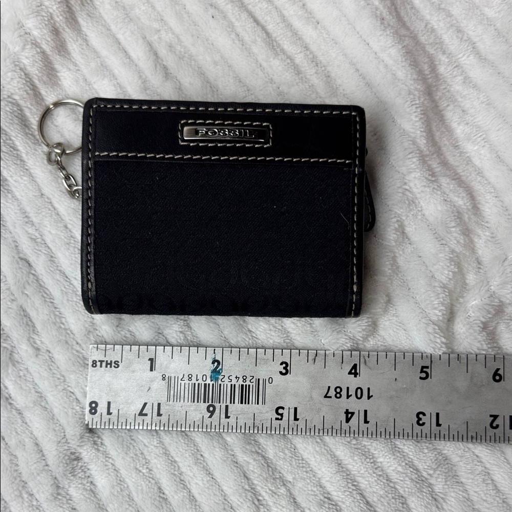 Fossil Black Key Holder Wallet